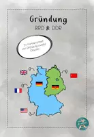 Vorschau - Arbeitsblätter - Gründung BRD und DDR - Deckblatt