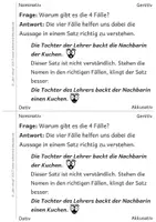 Vorschau - Arbeitsblätter - Die Vier Fälle trainieren (als Selbstlernheft) - Seite 3