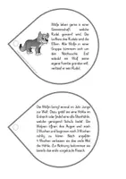 Vorschau - Unterrichtsreihen - Der Wolf - Lesefächer und Leseblatt - Seite 2