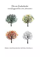 Vorschau - Fördermaterial/Inklusion - Die vier Jahreszeiten - Klanggeschichte - Deckblatt