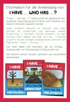 Vorschau - Spiele - Natural Disasters Englisch – Naturkatastrophen, Natural Disasters Vocabulary, Wortschatz, Hörverstehen, Speaking | I Have Who Has, Wortschatzspiel, Kartenspiel 3., 4., 5., 6. Klasse, Grundschule, Sekundarstufe - Seite 1