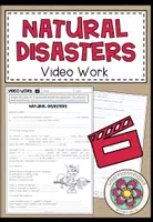 Vorschau - Arbeitsblätter - Natural Disasters - Listening (video) - Deckblatt