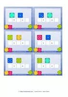 Vorschau - Spiele - Würfelaufgaben: Kleine Kartei für den Anfangsunterricht in Mathematik - Seite 3