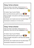 Vorschau - Unterrichtsreihen - Übungsheft Zeitformen Präsens Präteritum Perfekt Futur - Seite 3