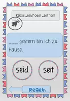 Vorschau - Interaktives Material - Interaktive Übung zu "seit oder seid" - Onlineübung - Seite 3