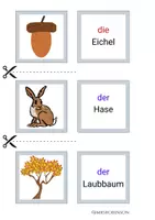 Vorschau - Spiele - Herbst - Spiel Paare finden DAF/DAZ - Seite 1
