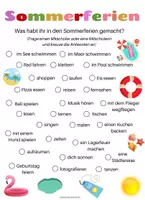 Vorschau - Arbeitsblätter - Sommerferien - Seite 2