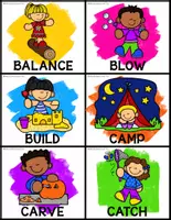 Vista previa - Hojas de trabajo - I Can Play Series Verbs Make That Sentence (Any tense) - página 1