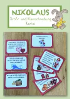 Vorschau - Arbeitsblätter - Groß- und Kleinschreibung NIKOLAUS - Deckblatt