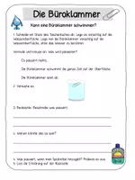 Vorschau - Arbeitsblätter - Wasser - 3 einfache Experimente - Seite 3