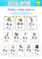 Vorschau - Fördermaterial/Inklusion - Anlautkarten (DR + VA) farbig - 103 Karten - Deckblatt