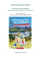 Vorschau - Arbeitsblätter - Unterrichtsmaterialien zu Kinderbuch "Geheimnis um die Wildtiere - Abenteuer zwischen Tegernsee und Chiemsee" - Seite 1