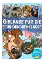Vorschau - Anderer Materialtyp - Schulanfang Wimpel Eichhörnchenklasse - Deckblatt