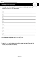 Vorschau - Arbeitsblätter - Flamingo-Schüttelsätze mit Arbeitsblatt // Deutsch - Seite 2