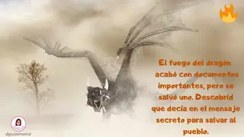 Vista previa - Juegos / Gamificación - PRUEBA 1. DESCUBRE EL MENSAJE DEL DRAGÓN - Portada