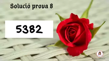 Vista previa - Juegos / Gamificación - PROVA 8. EL POEMA DE LES ROSES DE SANT JORDI - página 1