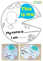 Vista previa - Unidades / Secuencias / Situaciones de Aprendizaje - "This is me" wheel - página 1