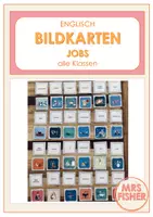 Vorschau - Spiele - Bildkarten Jobs // Berufe Englisch - Deckblatt