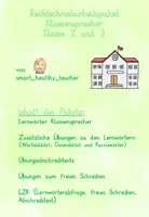 Vorschau - Arbeitsblätter - Rechtschreibarbeit Klassensprecherwahl - Deckblatt