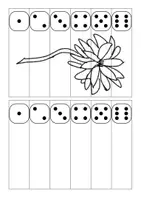 Vorschau - Arbeitsblätter - Puzzle, Würfelspiel & Schneideübung „WINTERLING“ (Zahlen bis 6 & Würfel) - Seite 3