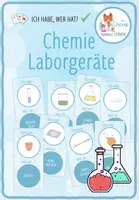 Vorschau - Spiele - Laborgeräte Chemie – Ich habe, wer hat? - Deckblatt