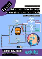 Vorschau - Arbeitsblätter - Maschenregel in der Simulation (2. Kirchhoff'sches Gesetz, +Lösung) - Deckblatt
