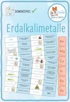 Vorschau - Spiele - Erdalkalimetalle - Domino Spiel - Deckblatt