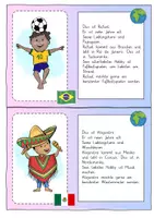 Vorschau - Anderer Materialtyp - Kontinente & Kinder aus aller Welt: Lesekartei - Sachunterricht / Deutsch - Kl. 3/4 - Seite 2