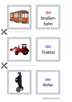 Vorschau - Spiele - Fortbewegungsmittel - Spiel Paare finden DAF/DAZ - Seite 2