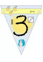 Vorschau - Poster - Zahlenwimpelkette blau Vorschule/Klasse 1 - Seite 3