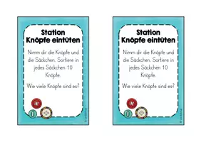 Vorschau - Arbeitsblätter - Zahlraumerweiterung Stationsarbeit im Zahlenraum bis 100 - Seite 3
