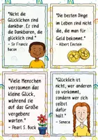 Vorschau - Poster - Zitate zum Thema Glück - Poster / Schilder - Seite 2