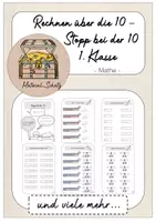 Vorschau - Arbeitsblätter - Wir rechnen über die 10 - Sommerschule LMP - Deckblatt