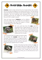 Vorschau - Unterrichtsreihen - Australia - Lernwerkstatt / Fact Cards mit Lapbook - Seite 2
