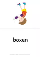 Vorschau - Spiele - Bildkarten Verben der Bewegung - Bild-Wort-Karten - Bildkarten - Seite 2