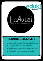 Vorschau - Unterrichtsreihen - Komplette Planung des Schuljahres Klasse 2 / Ma, D, Sachkunde - Deckblatt
