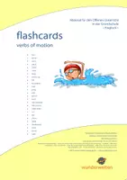 Vorschau - Stationenlernen - verbs of motion - flashcards Englisch - picture and word cards - für Übungen und Lernspiele in der Wortschatzarbeit - Englisch Grundschule - Deckblatt