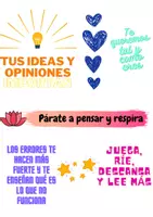 Vista previa - Hojas de trabajo - Pack EMOCIONES Y FORTALEZAS - página 1