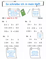 Vorschau - Arbeitsblätter - Mathe Klasse 3 Wiederholung – + - Seite 1