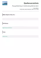 Vorschau - Lehrpläne/Lehrermaterial - Planung Mathe Klasse 3 / Stoffverteilung Welt der Zahl 3 - Seite 1