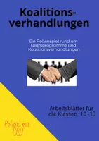 Vorschau - Unterrichtsreihen - Koalitionsverhandlungen - Deckblatt