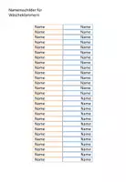 Vorschau - Anderer Materialtyp - Verschiedene Namensschilder (Editierbar) - Seite 3