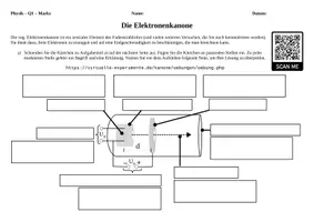 Vorschau - Arbeitsblätter - Elektronenkanone: Aufbau, Funktionsweise und Endgeschwindigkeit (+Lösung) - Seite 2