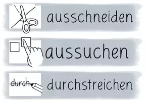 Vorschau - Poster - Tafelmaterial Arbeitsaufträge/ Arbeitstechniken - Seite 3