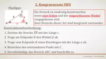 Vorschau - Präsentationen/Tafelbilder - Tafelbilder - Kongruenzsätze - Seite 3