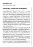 Vorschau - Unterrichtsreihen - telc B2 Leseverstehen Teil 2 (Paket: 10 Aufgaben) - Seite 1