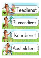 Vorschau - Fördermaterial/Inklusion - Klassendienste Pferdeklasse - Seite 2