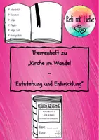 Vorschau - Unterrichtsreihen - Kirche im Wandel - Die Kirche von Pfingsten bis heute - Deckblatt