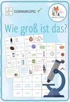 Vorschau - Spiele - Wie groß ist das? – Zuordnungsspiel - Deckblatt