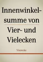 Vorschau - Präsentationen/Tafelbilder - Tafelbilder - Vierecke (Materialpaket) - Seite 3